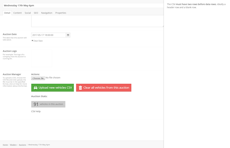 Example Umbraco Modal Window